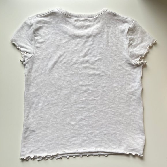 Madewell Baby Tee in Bright Ivory - Picture 8 of 8